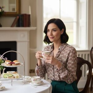 Next Foxes Blouse Women- Size 2us